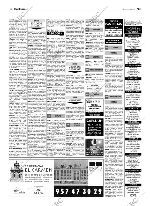 ABC CORDOBA 19-05-2003 página 62