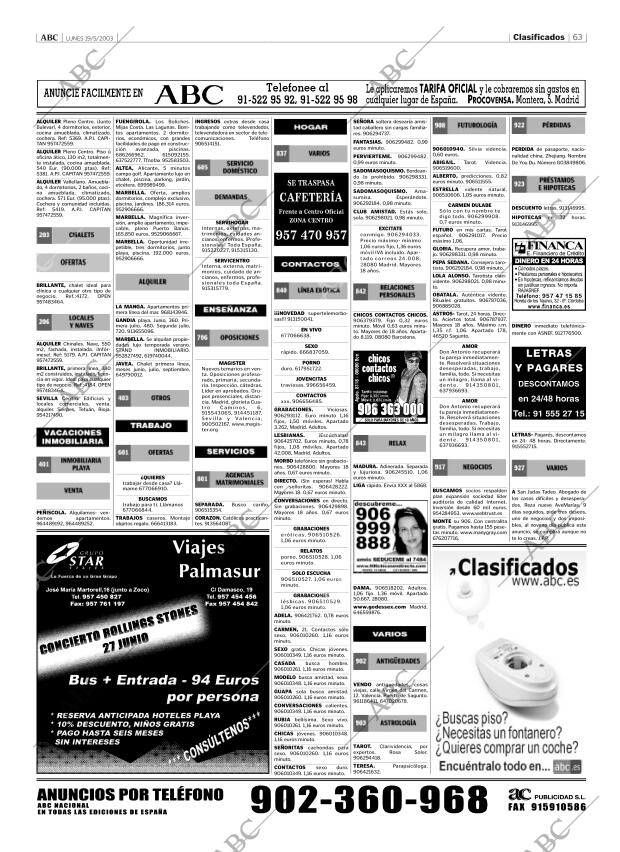 ABC CORDOBA 19-05-2003 página 63