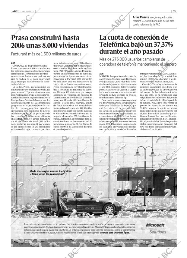 ABC CORDOBA 19-05-2003 página 65