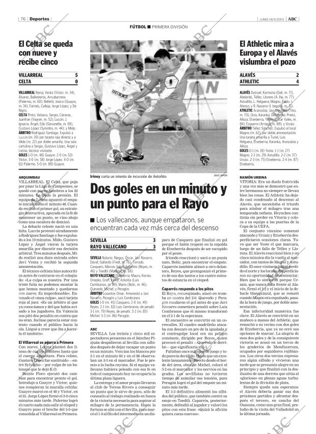 ABC CORDOBA 19-05-2003 página 76