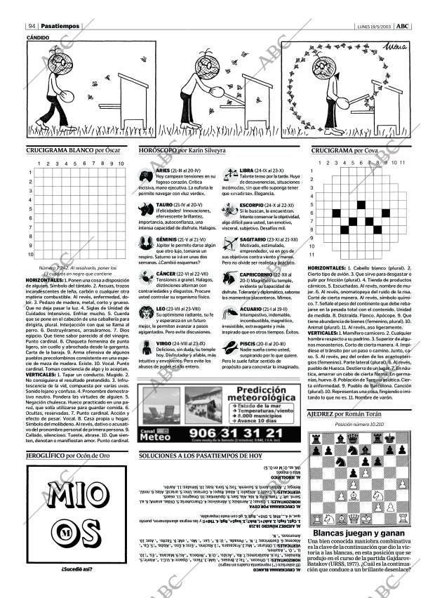 ABC CORDOBA 19-05-2003 página 94