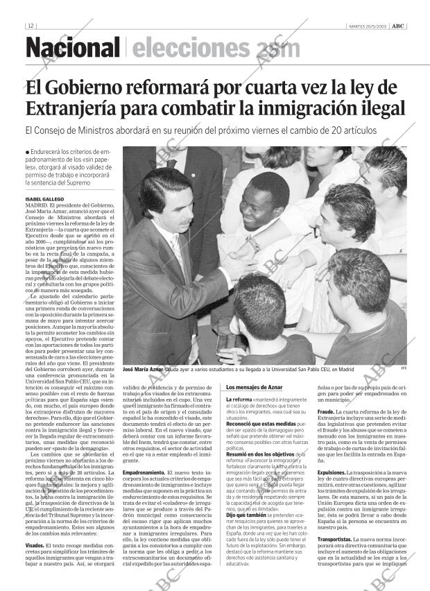 ABC CORDOBA 20-05-2003 página 12