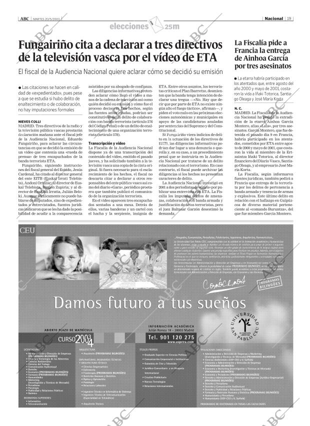 ABC CORDOBA 20-05-2003 página 19