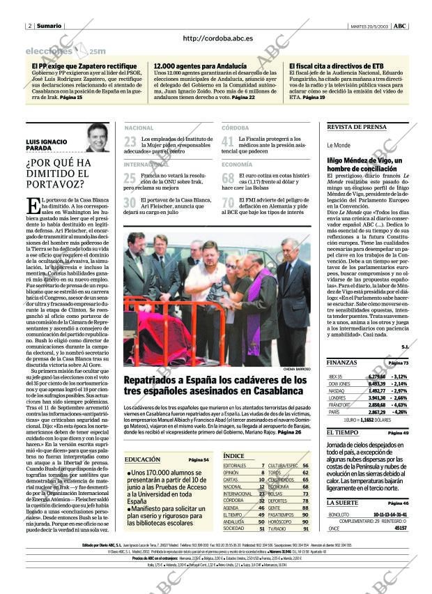 ABC CORDOBA 20-05-2003 página 2