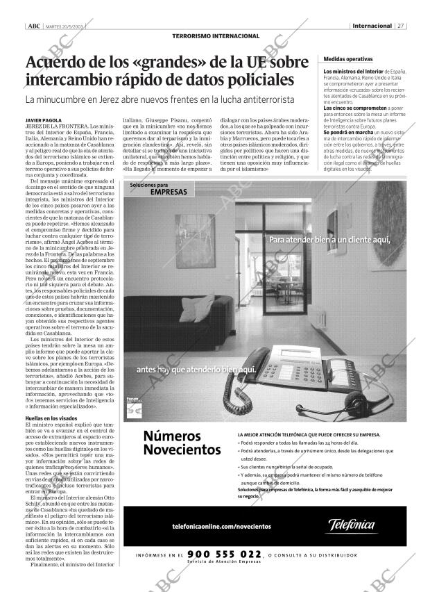 ABC CORDOBA 20-05-2003 página 27