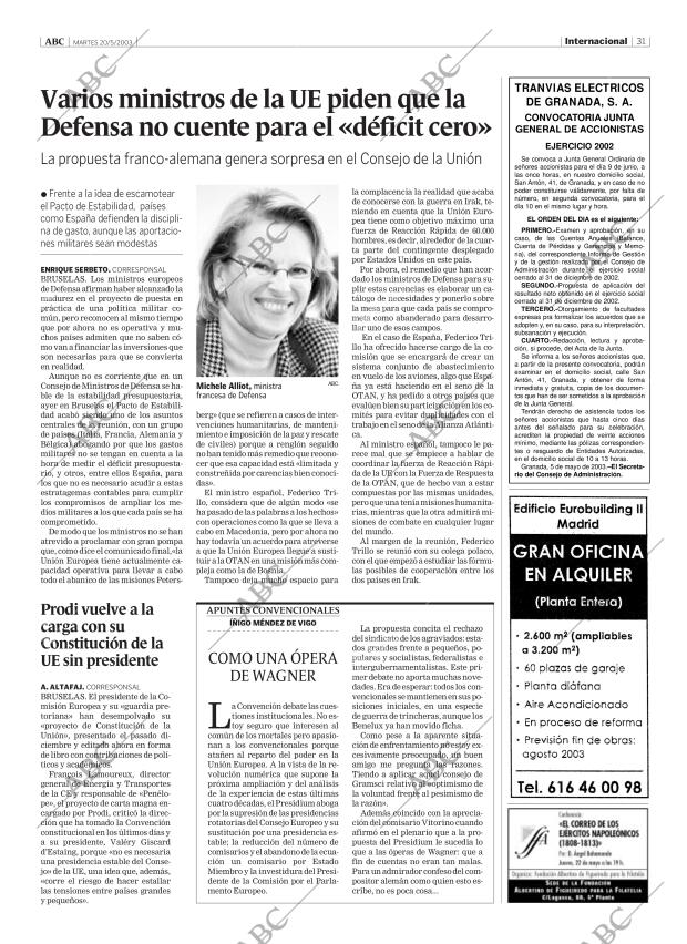 ABC CORDOBA 20-05-2003 página 31