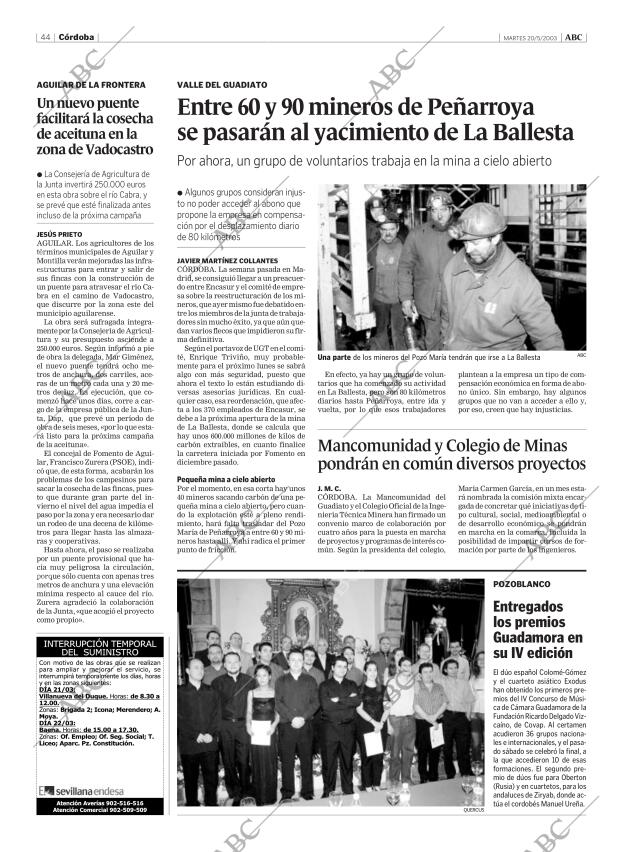 ABC CORDOBA 20-05-2003 página 44