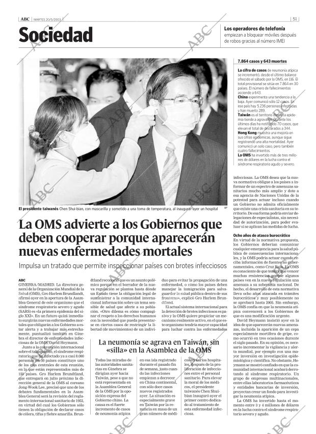 ABC CORDOBA 20-05-2003 página 51