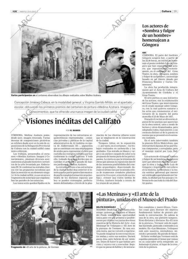 ABC CORDOBA 20-05-2003 página 59
