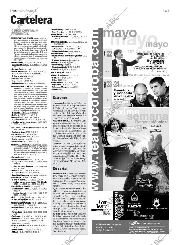 ABC CORDOBA 20-05-2003 página 63