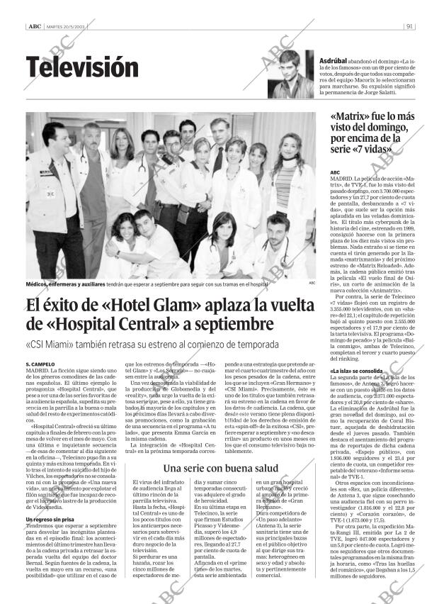 ABC CORDOBA 20-05-2003 página 91