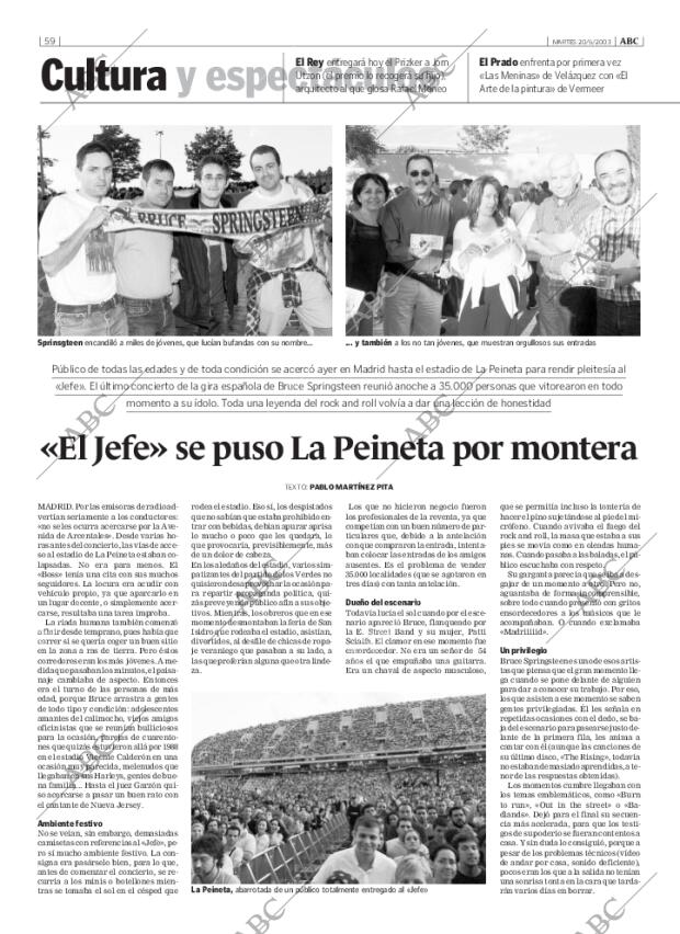 ABC MADRID 20-05-2003 página 59