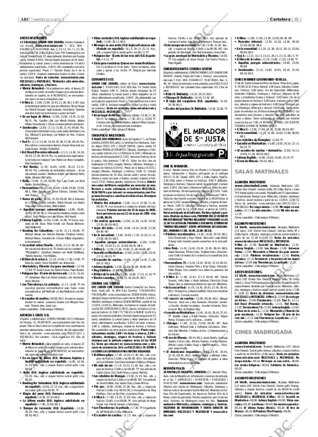 ABC SEVILLA 20-05-2003 página 61