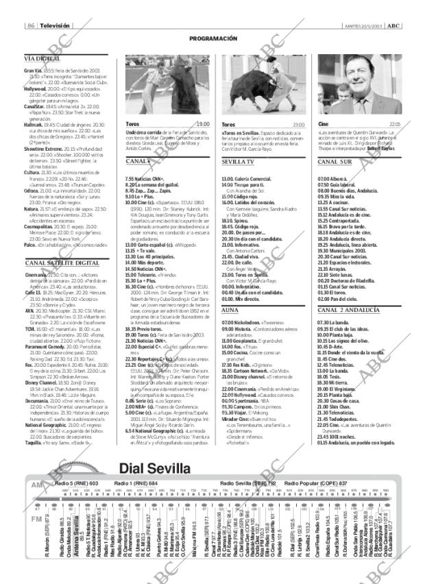 ABC SEVILLA 20-05-2003 página 86