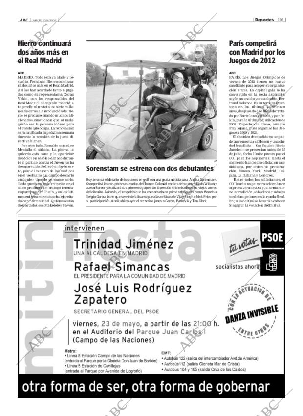 ABC MADRID 22-05-2003 página 101