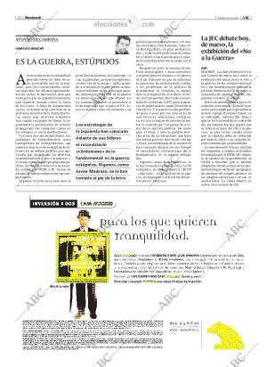 ABC MADRID 22-05-2003 página 20