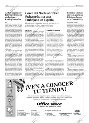ABC MADRID 22-05-2003 página 21