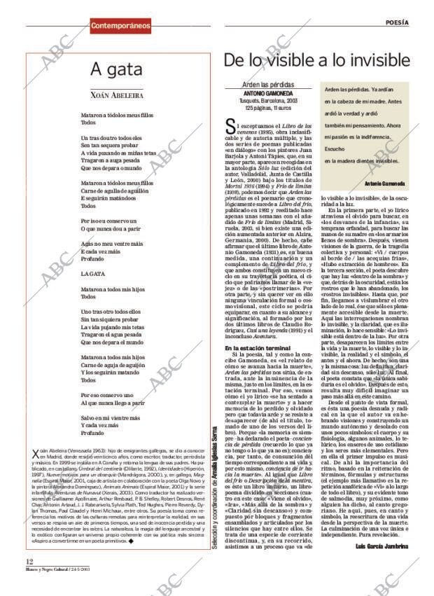 CULTURAL MADRID 24-05-2003 página 12
