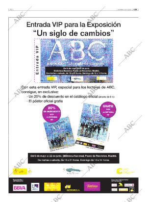 ABC MADRID 25-05-2003 página 20