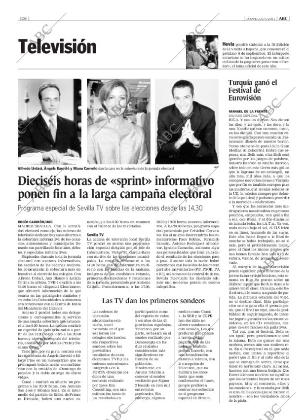 ABC SEVILLA 25-05-2003 página 106