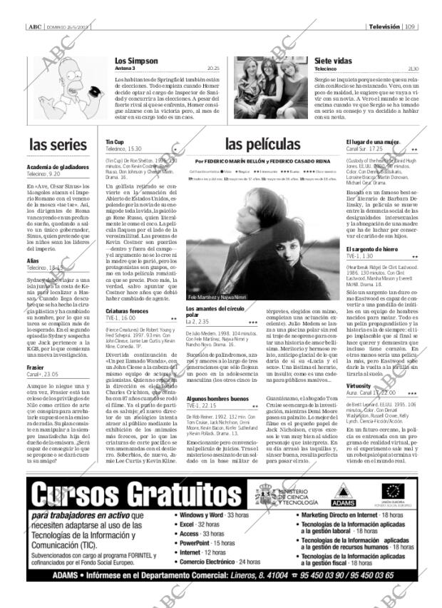 ABC SEVILLA 25-05-2003 página 109