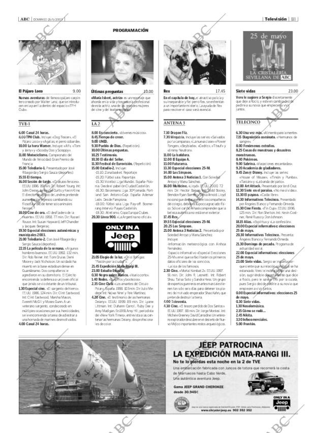 ABC SEVILLA 25-05-2003 página 111