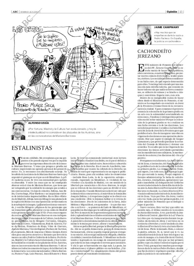 ABC SEVILLA 25-05-2003 página 13