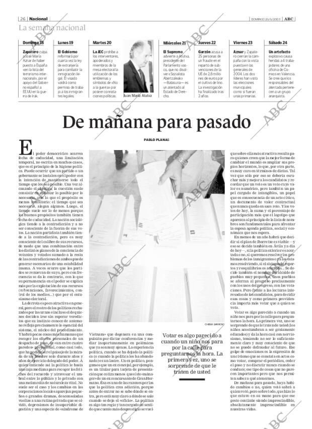 ABC SEVILLA 25-05-2003 página 26