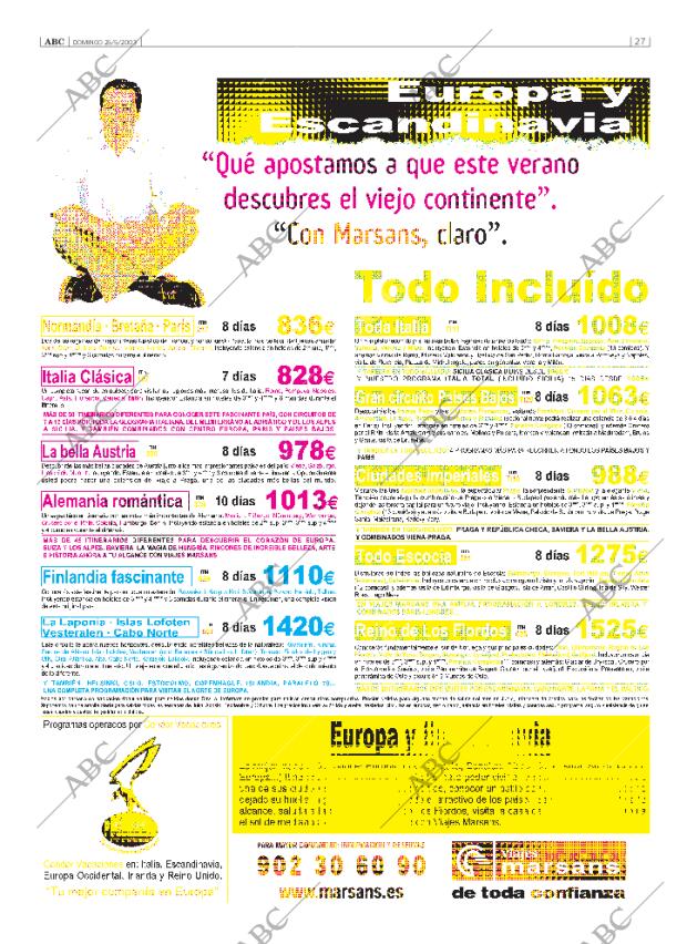 ABC SEVILLA 25-05-2003 página 27