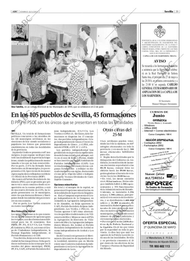ABC SEVILLA 25-05-2003 página 39