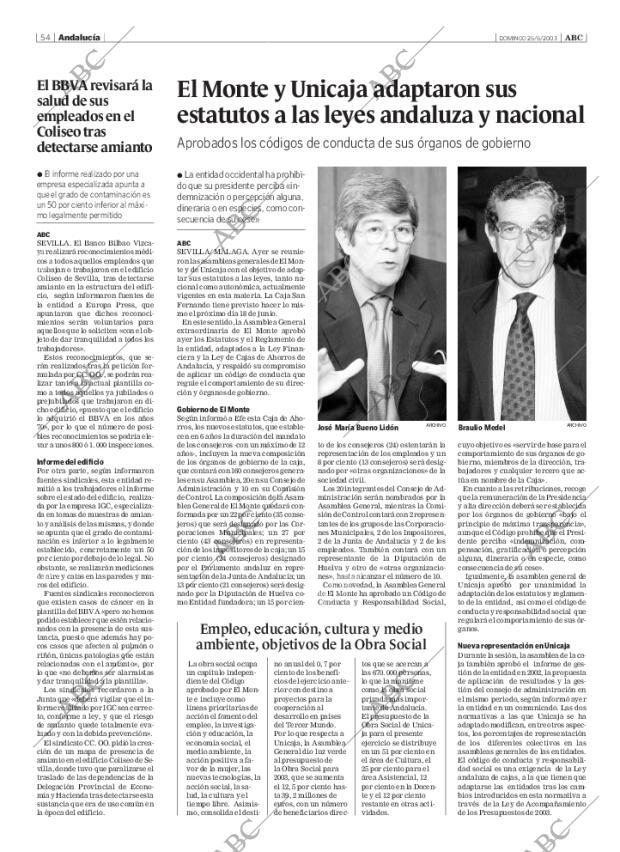 ABC SEVILLA 25-05-2003 página 54