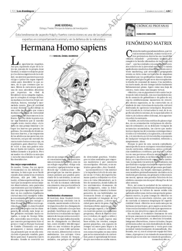 ABC SEVILLA 25-05-2003 página 72