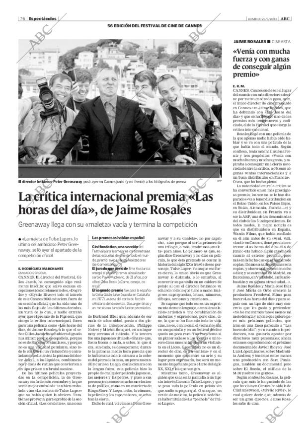 ABC SEVILLA 25-05-2003 página 76