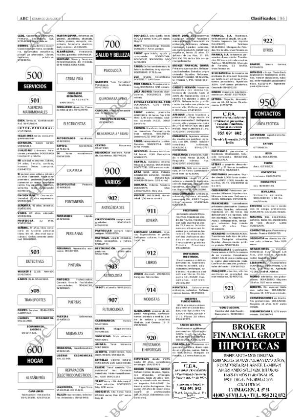 ABC SEVILLA 25-05-2003 página 95