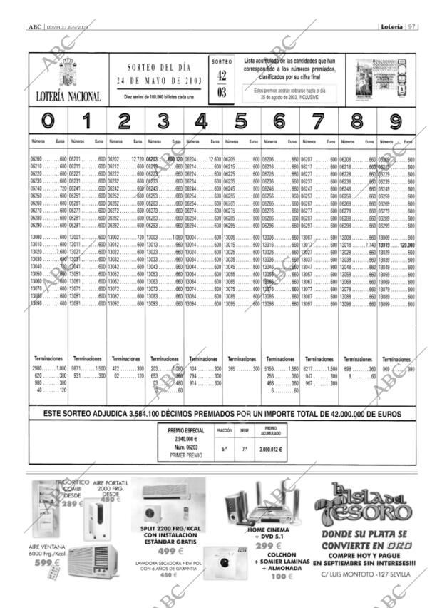 ABC SEVILLA 25-05-2003 página 97
