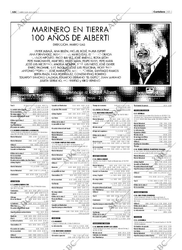 ABC MADRID 28-05-2003 página 65