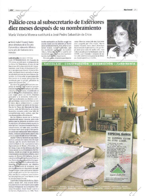 ABC MADRID 31-05-2003 página 21