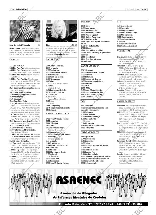 ABC CORDOBA 01-06-2003 página 106