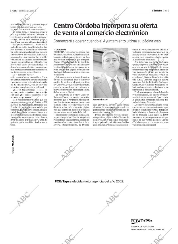 ABC CORDOBA 01-06-2003 página 43