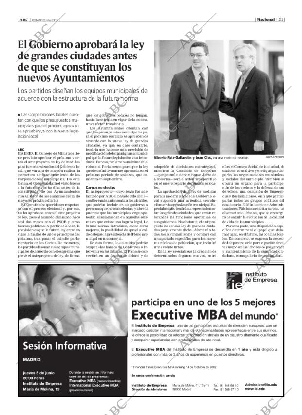 ABC MADRID 01-06-2003 página 21