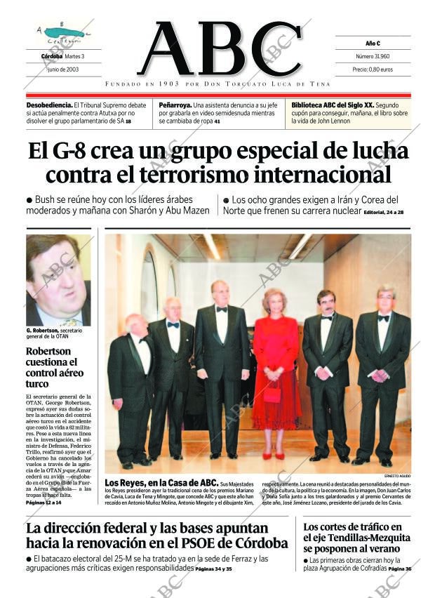ABC CORDOBA 03-06-2003 página 1