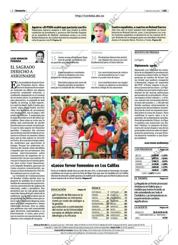 ABC CORDOBA 03-06-2003 página 2
