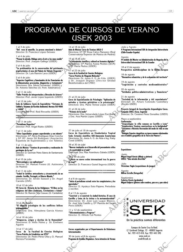 ABC CORDOBA 03-06-2003 página 33