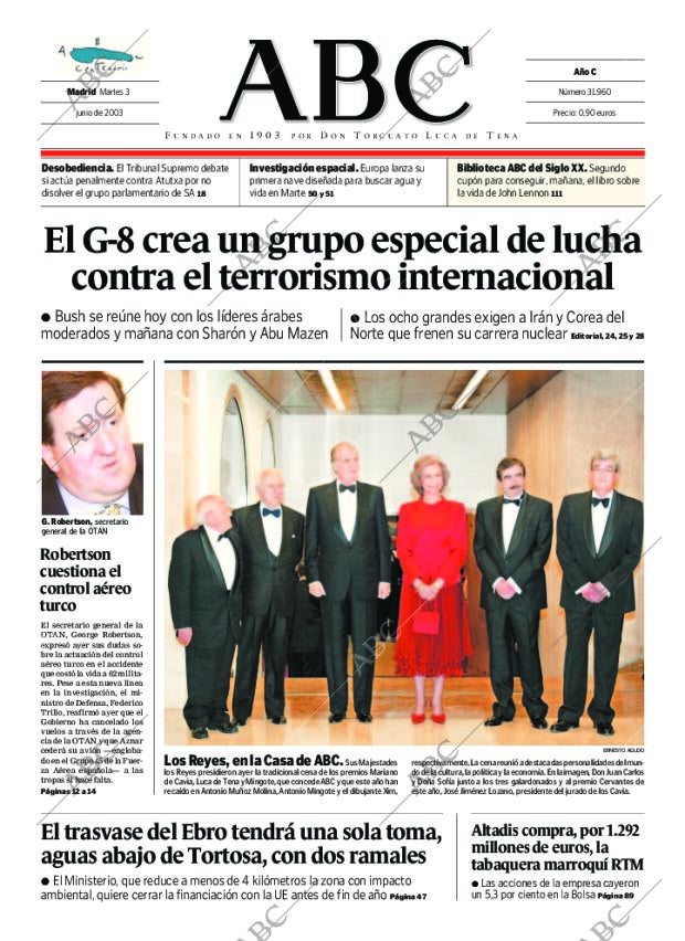ABC MADRID 03-06-2003 página 1