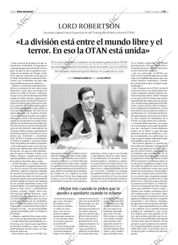 ABC MADRID 03-06-2003 página 26