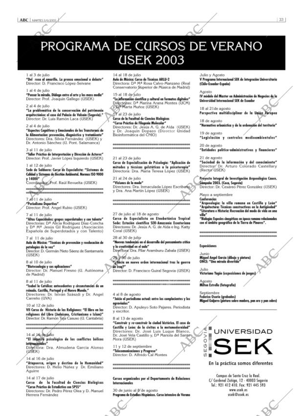 ABC MADRID 03-06-2003 página 33