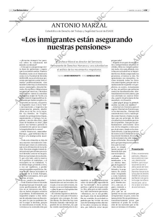 ABC MADRID 03-06-2003 página 4