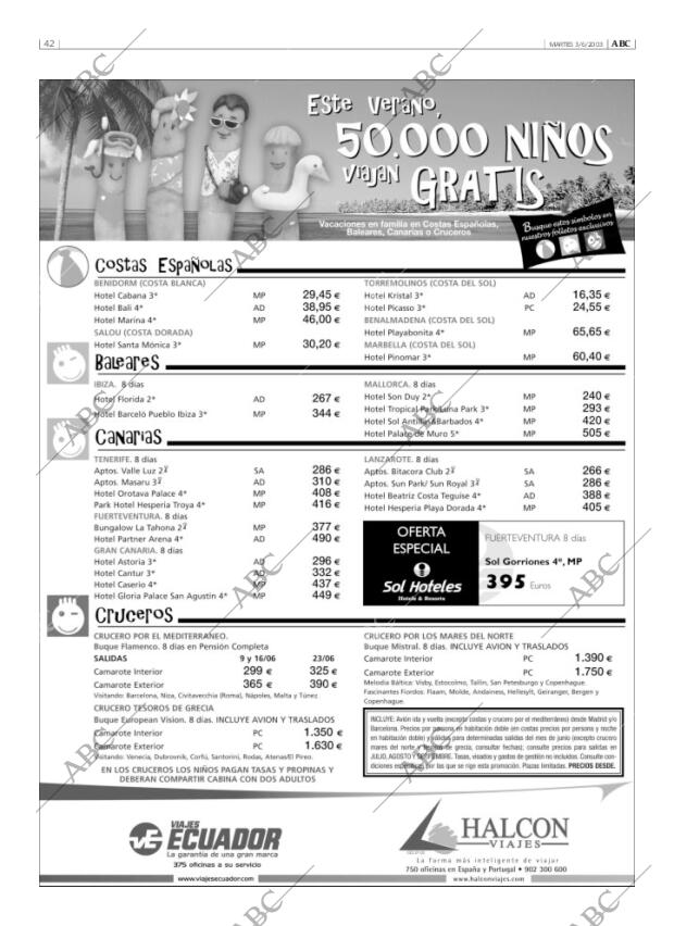 ABC MADRID 03-06-2003 página 42