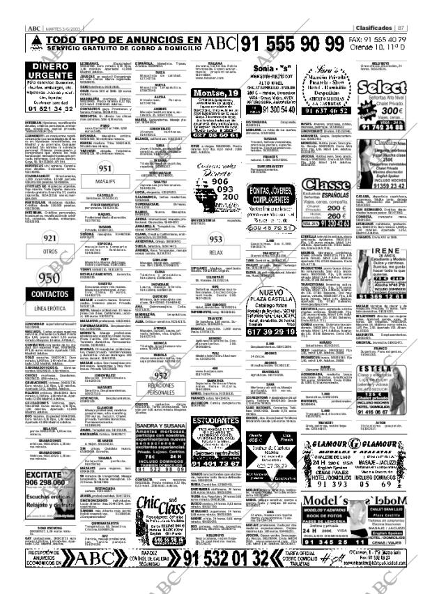 ABC MADRID 03-06-2003 página 87