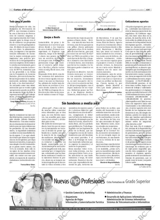 ABC SEVILLA 03-06-2003 página 6